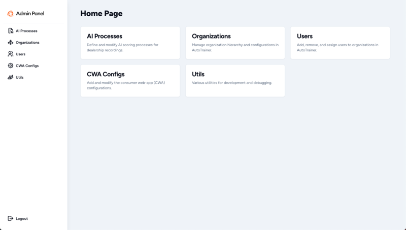 An image of the Anomaly Labs Internal Dashboard project